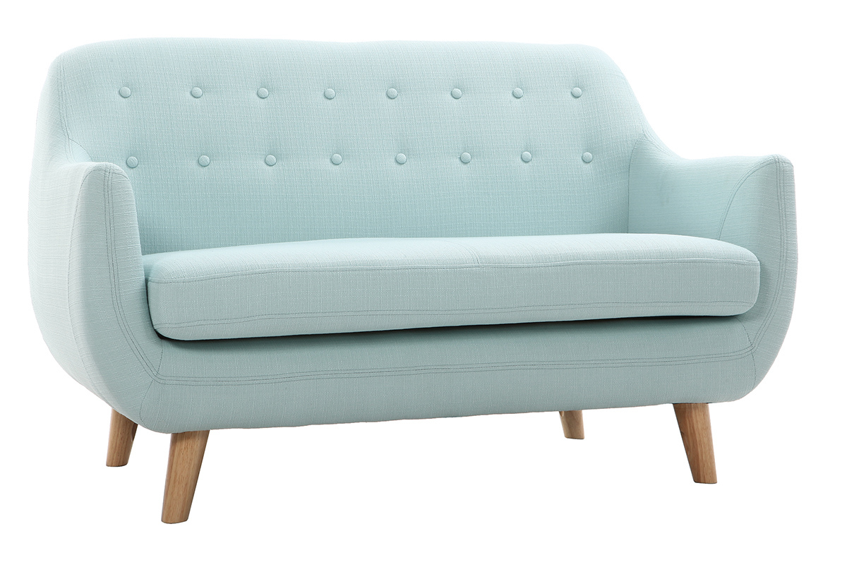 Canap� 2 places design d�houssable menthe � l'eau YNOK