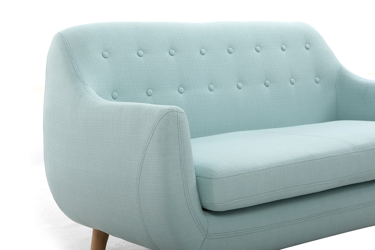 Canap� 2 places design d�houssable menthe � l'eau YNOK