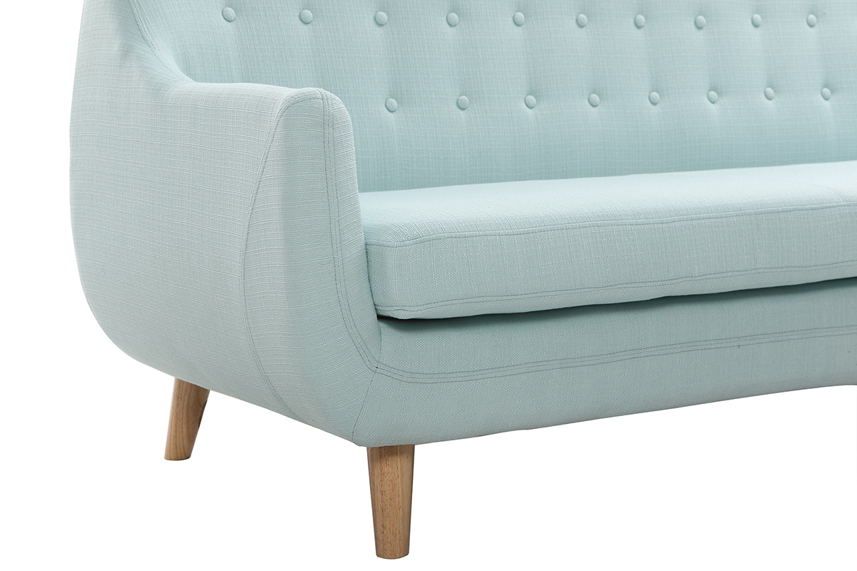 Canap� 3 places design d�houssable menthe � l'eau YNOK