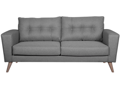 Canap&eacute; 3 places scandinave gris chin&eacute; BEAUBOURG - Miliboo & St&eacute;phane Plaza