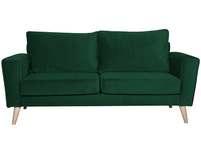 Canap&eacute; 3 places scandinave vert BEAUBOURG - Miliboo & St&eacute;phane Plaza