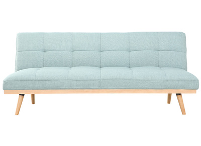 Canap&eacute; convertible 3 places bleu lagon  SIKKO