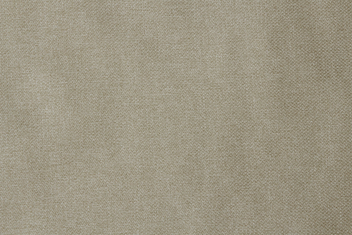 Canap convertible 3 places en tissu lin naturel et bois clair avec matelas 9 cm BEAUBOURG