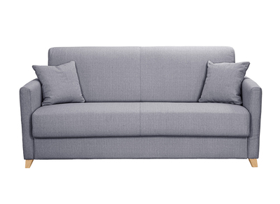 Canap&eacute; convertible 3 places scandinave gris perle SKANDY