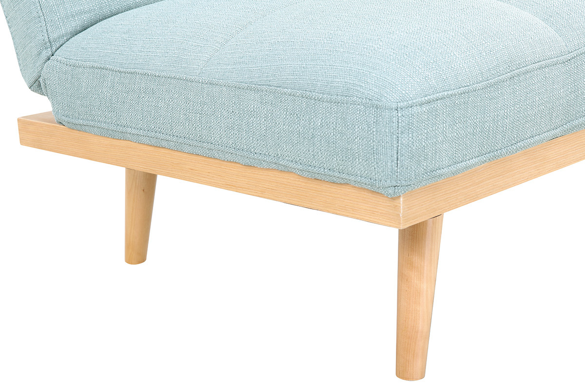 Canap� convertible 3 places vert lagon SIKKO