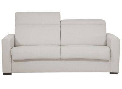 Canap&eacute; convertible avec t&ecirc;ti&egrave;res ajustables beige NORO