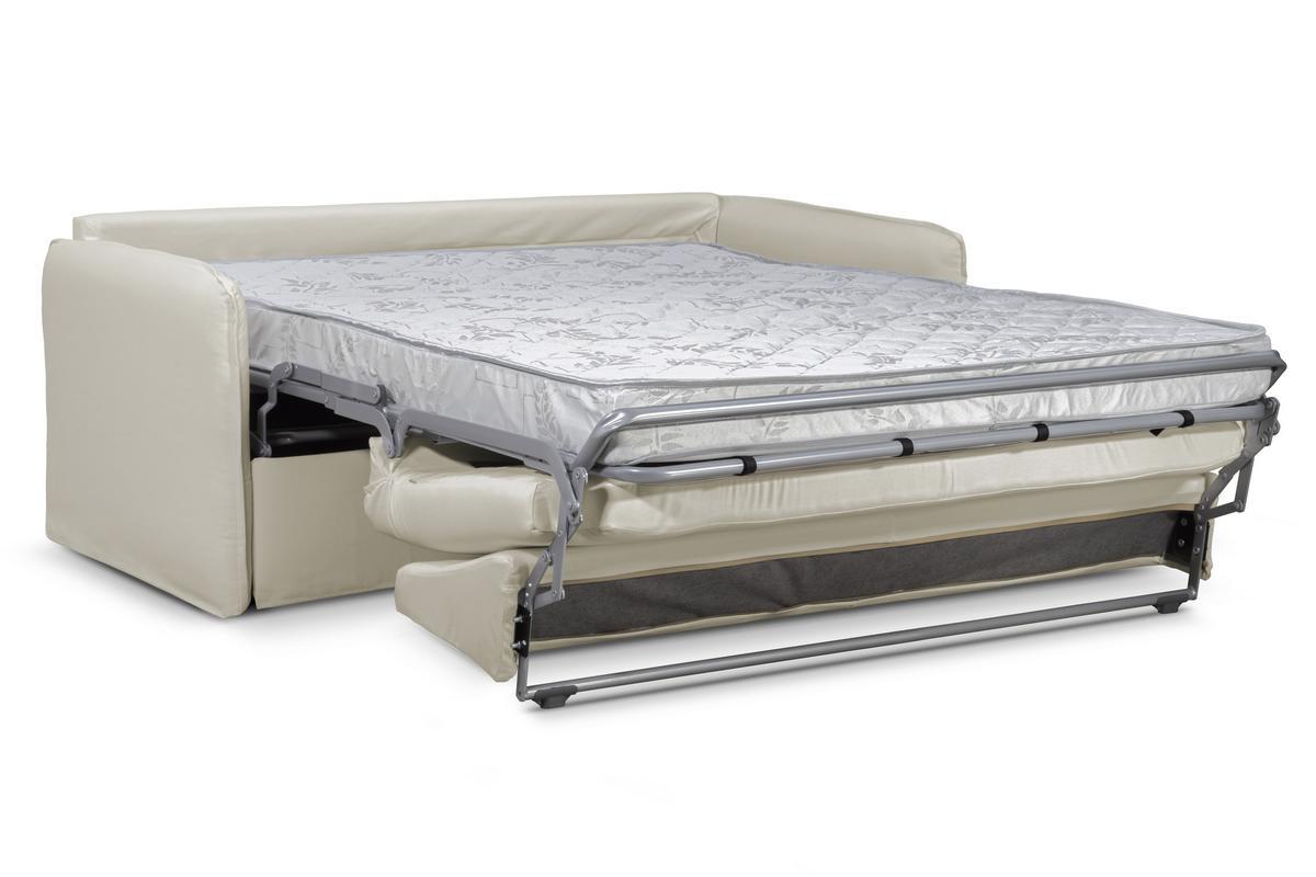 Canap convertible dhoussable en coton blanc crme ALDO