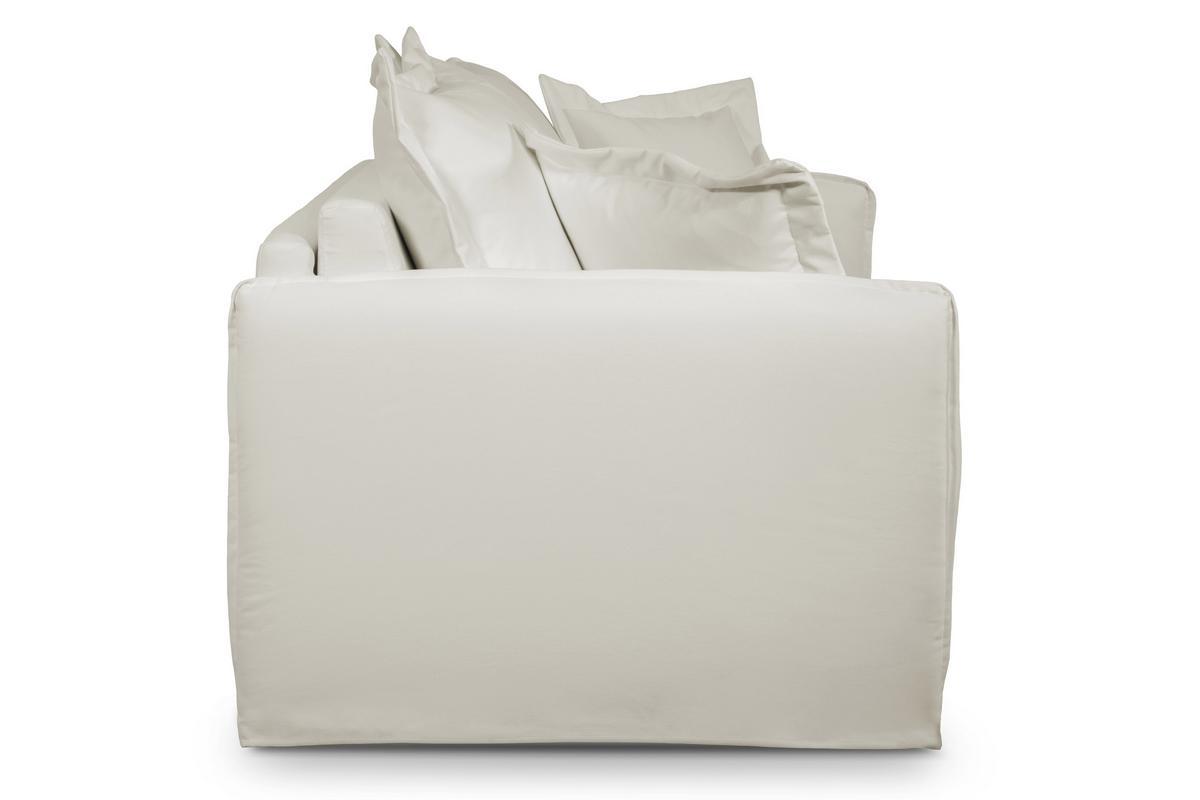 Canap convertible dhoussable en coton blanc crme ALDO