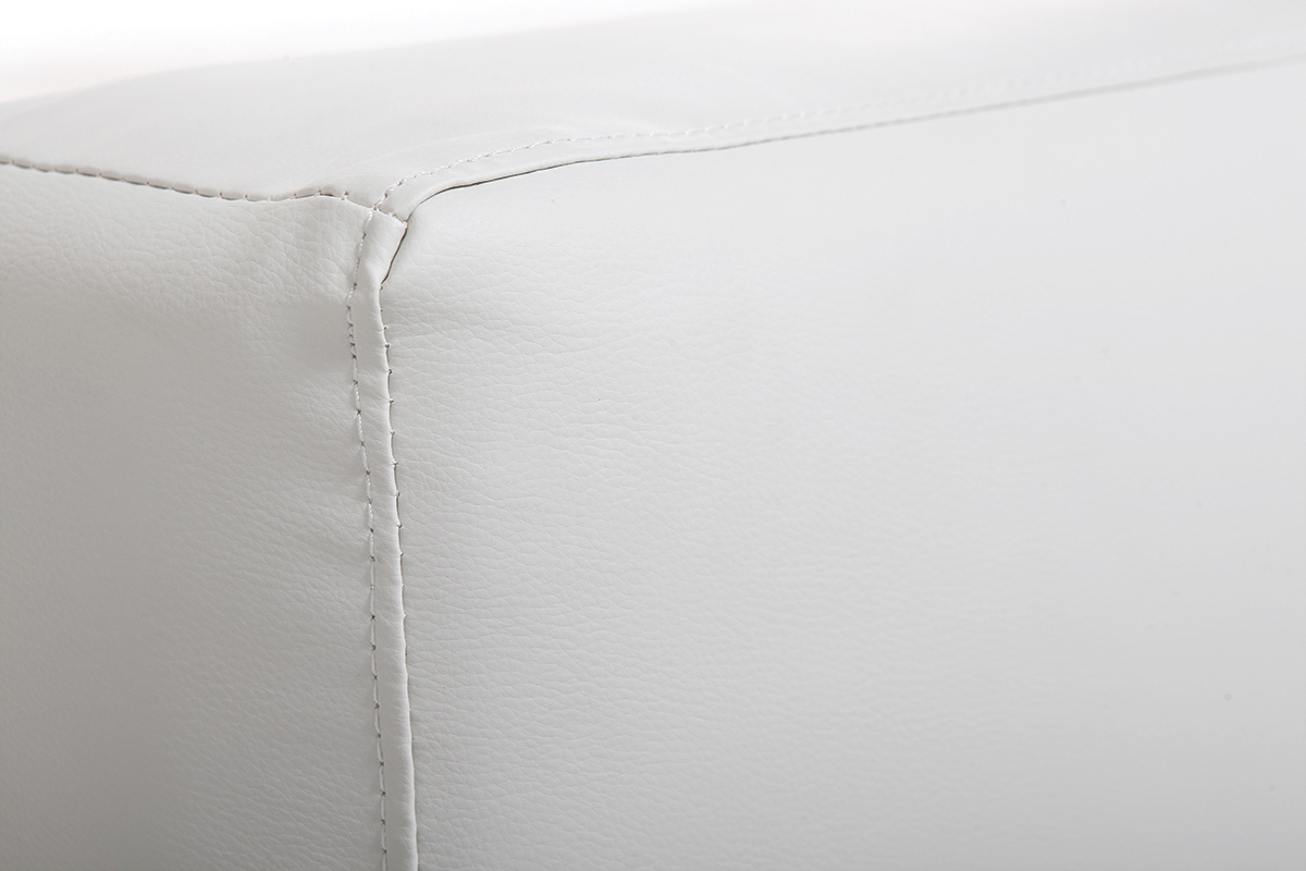 Canap� convertible design blanc ATLANTA