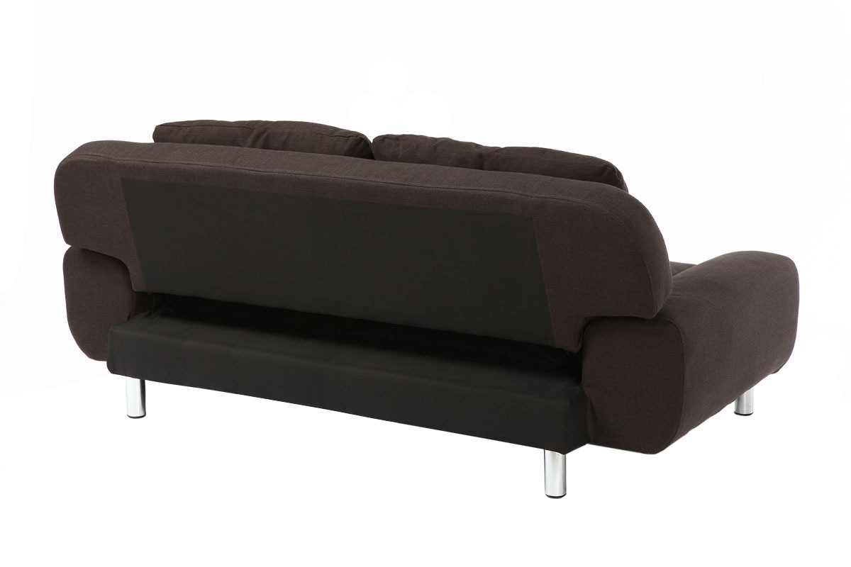Canap� convertible design chocolat TULSA