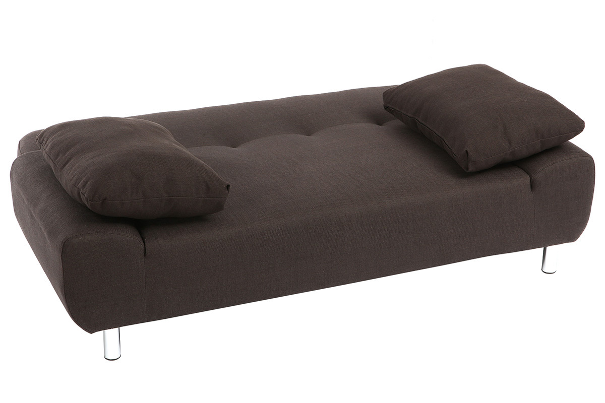 Canap� convertible design chocolat TULSA