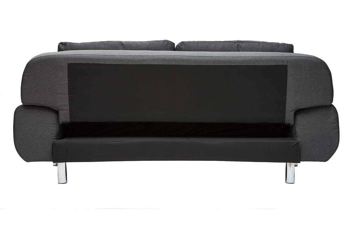 Canap� convertible design gris anthracite TULSA