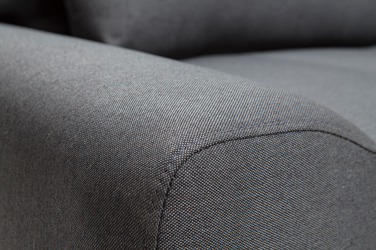 Canap� convertible design gris anthracite TULSA
