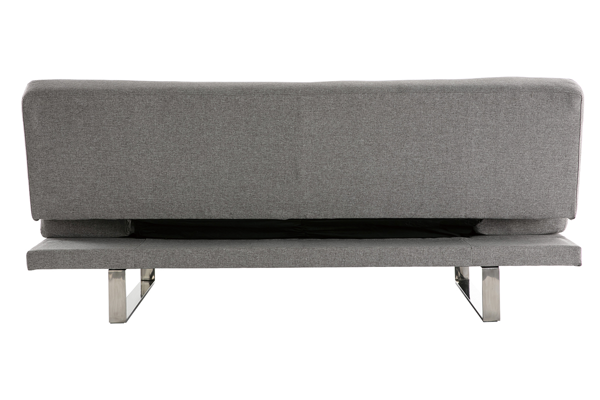 Canap� convertible design gris ATLANTA