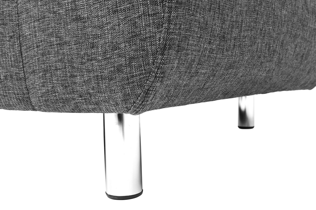 Canap� convertible design gris charbon TULSA