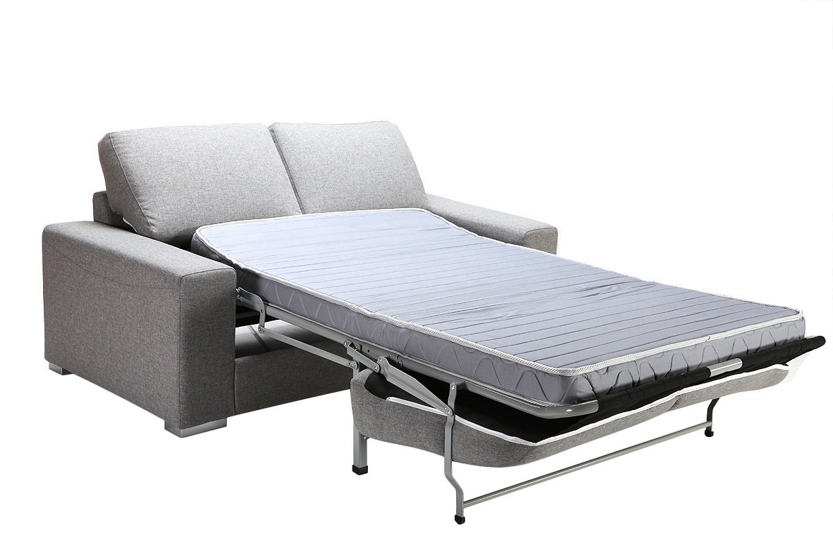 Canap convertible design gris HAMILTON