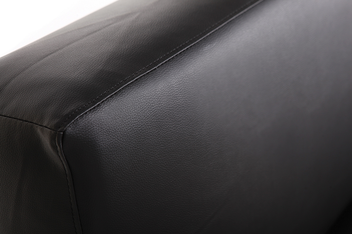 Canap� convertible design noir ATLANTA