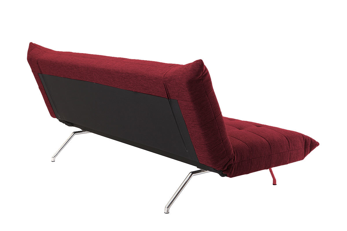 Canap� convertible design rouge OVE