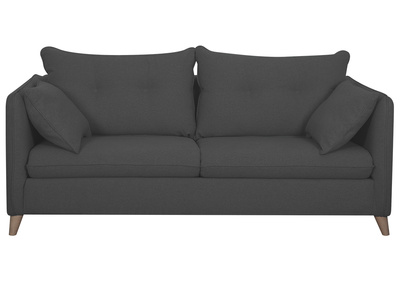 Canap&eacute; convertible scandinave 3 places gris anthracite GUILTY
