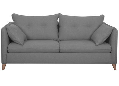 Canap&eacute; convertible scandinave 3 places gris clair GUILTY