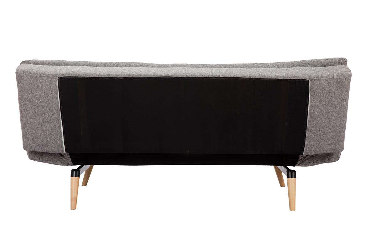 Canap� convertible scandinave 3 places gris clair SENSO