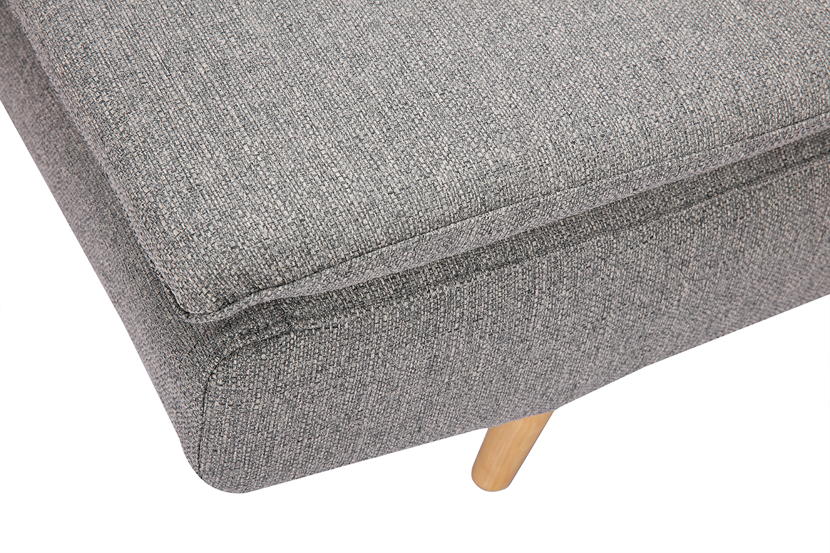 Canap� convertible scandinave 3 places gris clair SENSO