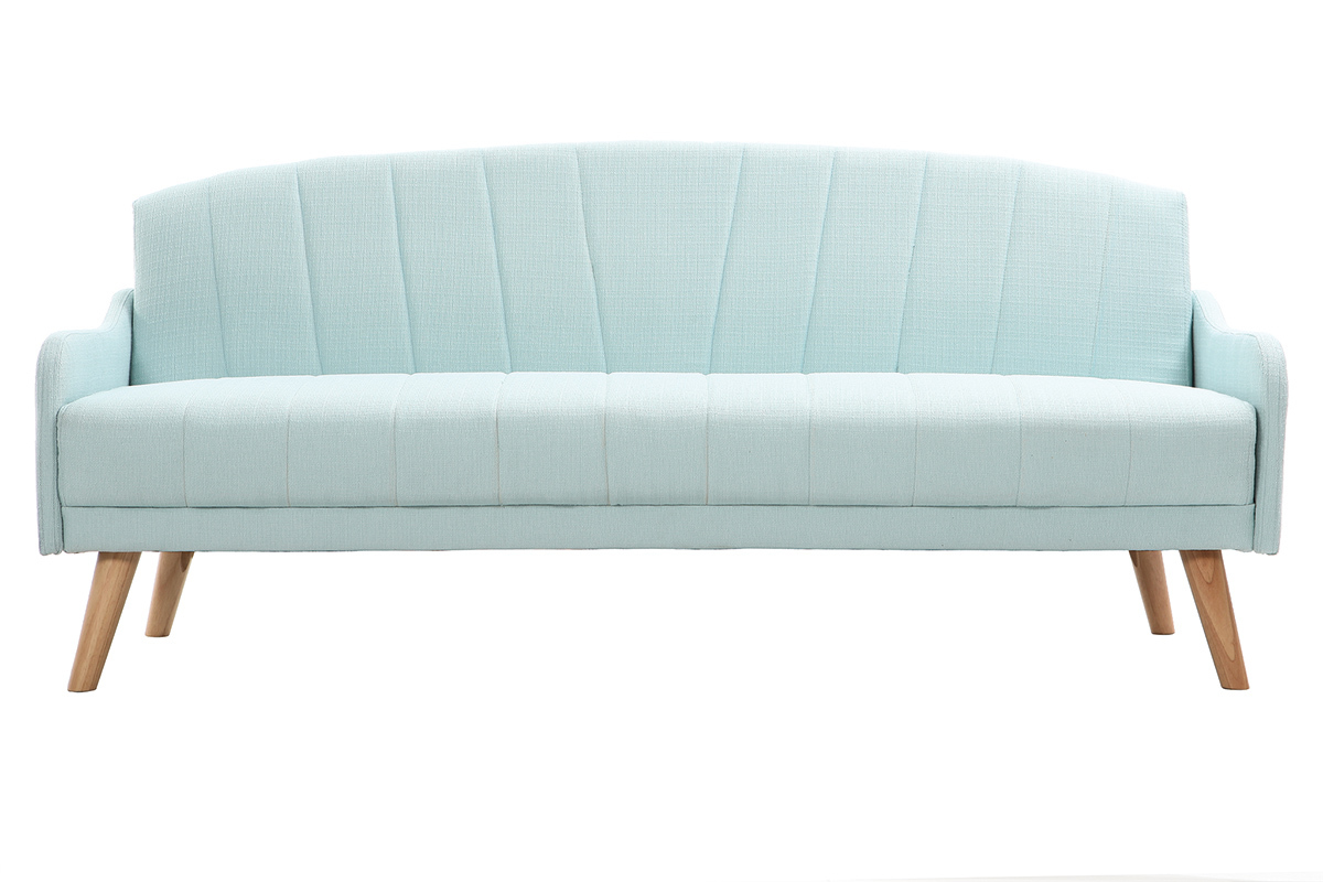 Canap� convertible scandinave 3 places menthe � l'eau ARYA