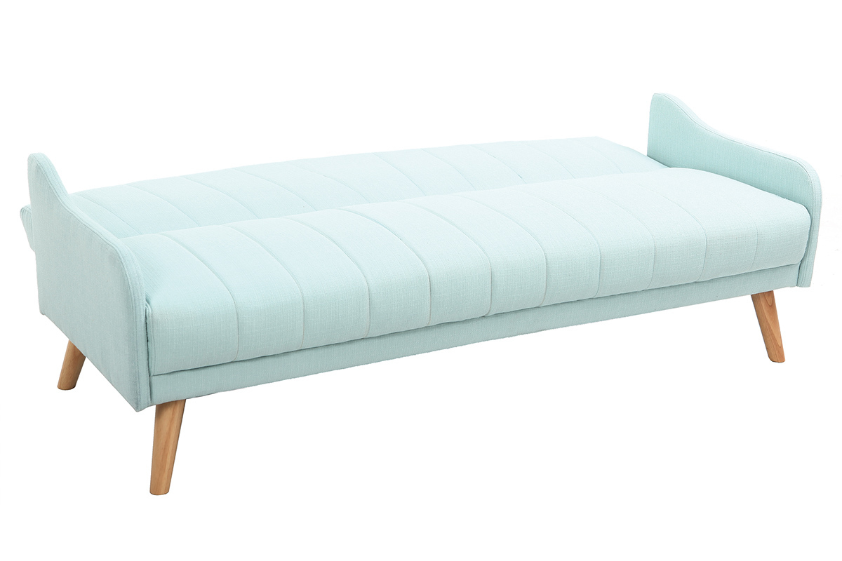 Canap� convertible scandinave 3 places menthe � l'eau ARYA
