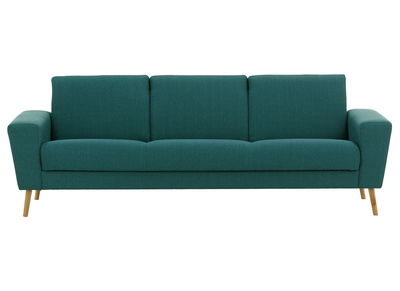 Canap&eacute; convertible scandinave bleu canard MOCAZ - Miliboo & St&eacute;phane Plaza