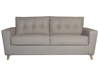 Canap&eacute; convertible scandinave lin naturel BEAUBOURG