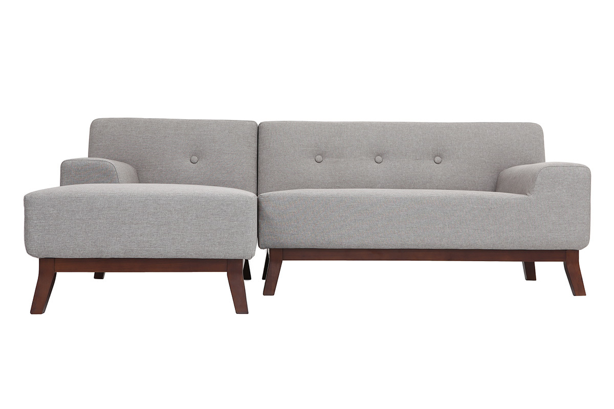 Canap� d'angle design VILA gris