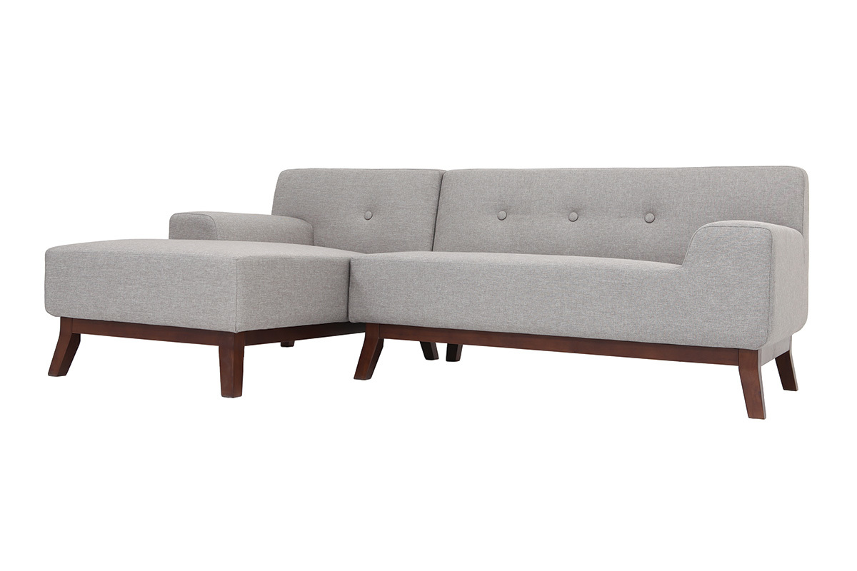Canap� d'angle design VILA gris