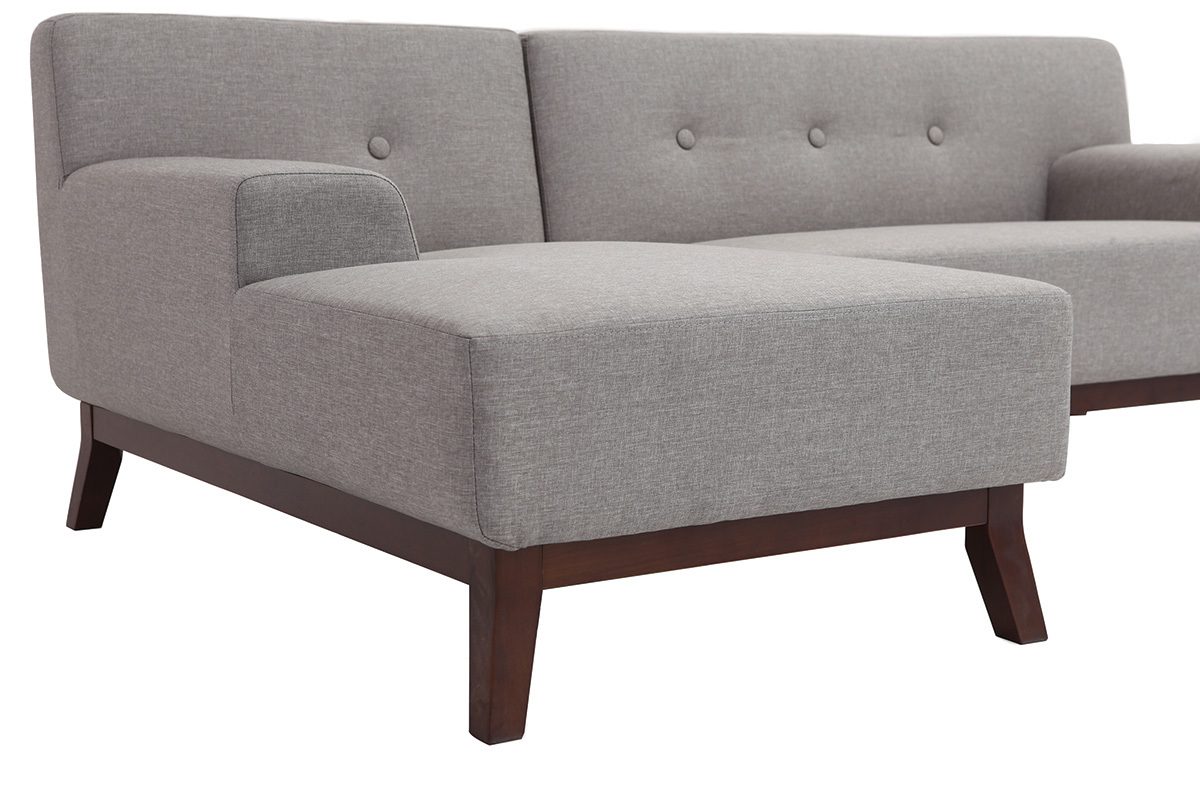 Canap� d'angle design VILA gris