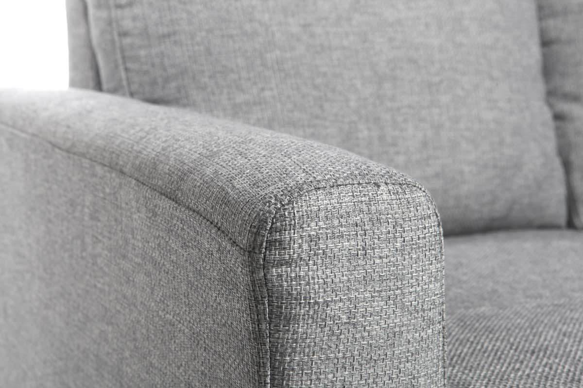 Canap� d'angle r�versible design gris ALAMO