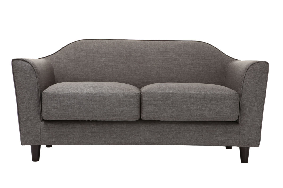 Canap� design 2 places gris SOVHA