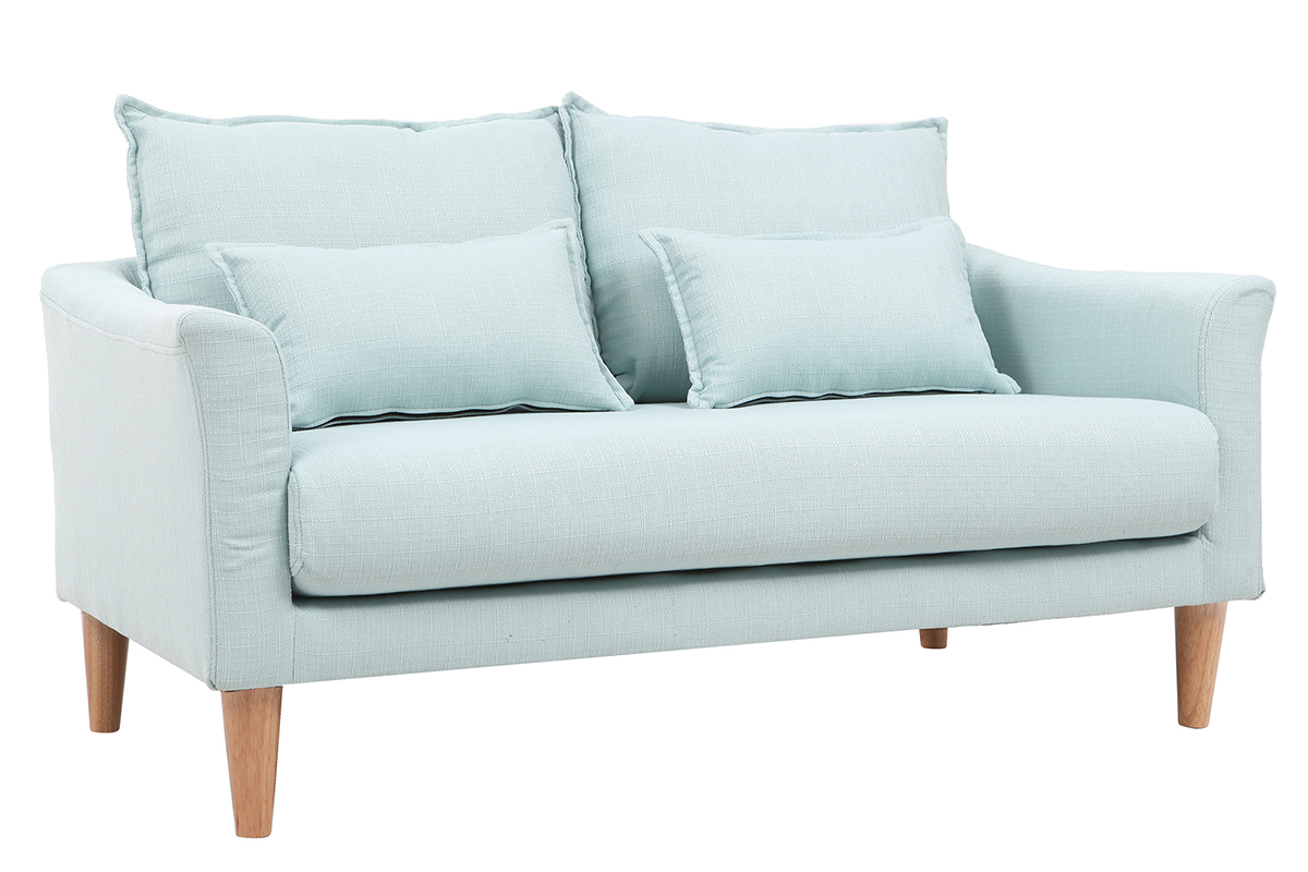 Canap� design 2 places menthe � l'eau KATE