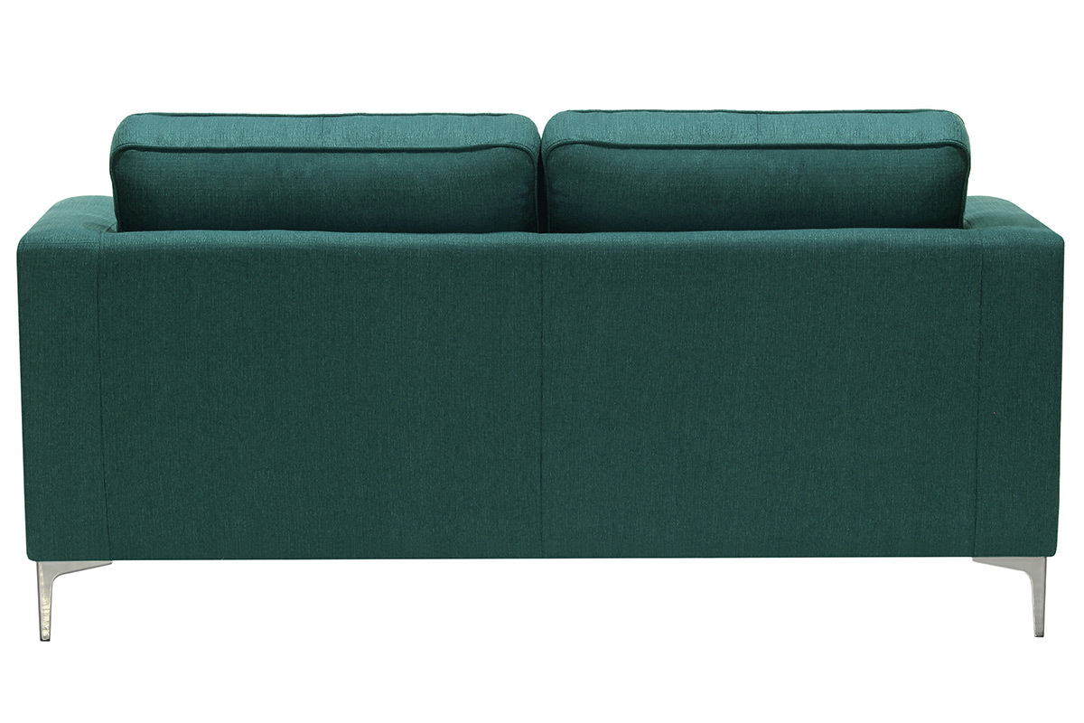 Canap� design 3 places bleu canard HARRY