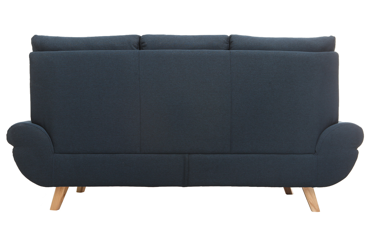 Canap� design 3 places bleu NORDIK