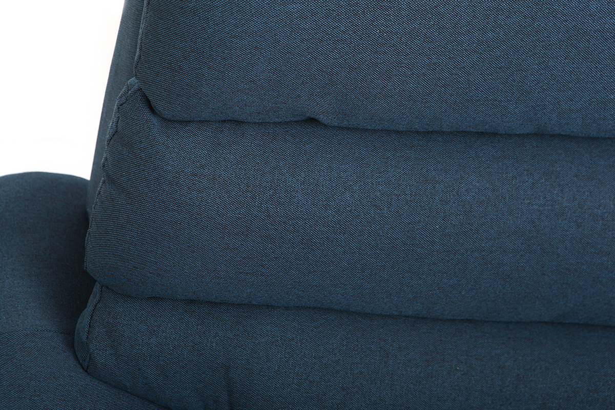 Canap� design 3 places bleu NORDIK