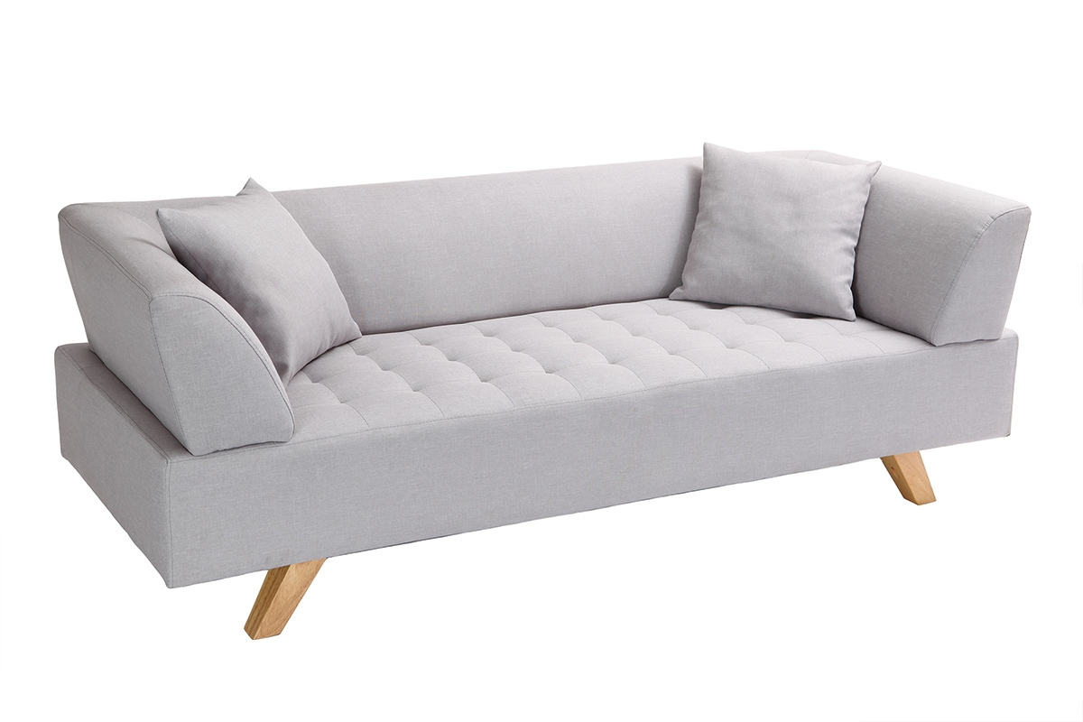 Canap� design 3 places gris ARTIC