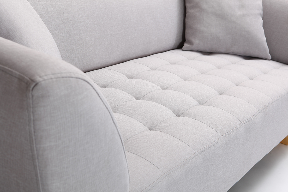 Canap� design 3 places gris ARTIC