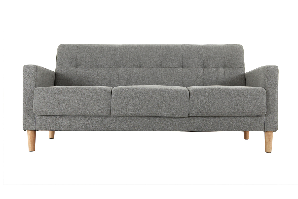 Canap� design 3 places gris MOON