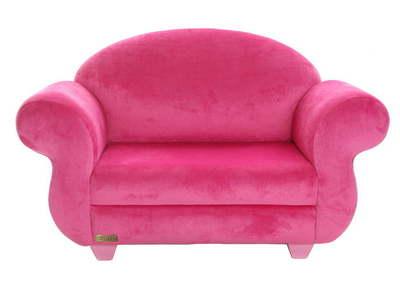 Canapé design enfant framboise DAISY -
