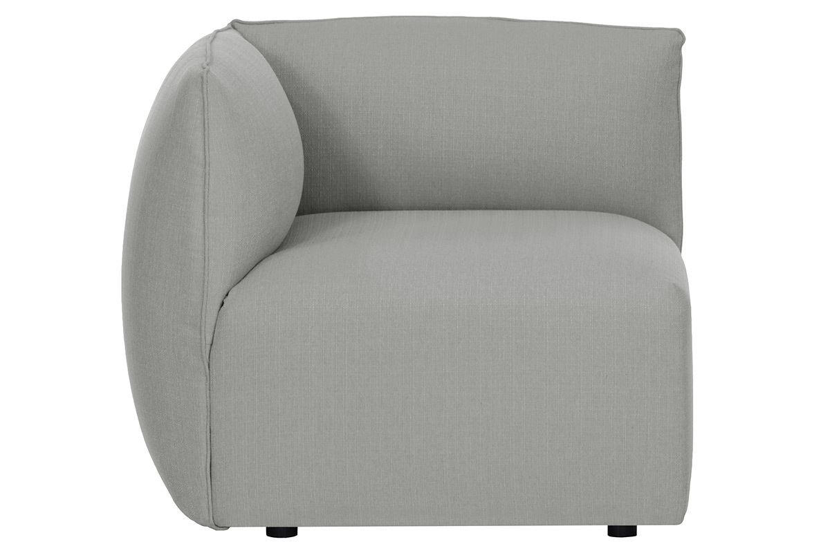 Canap� design modulable gris 2 places MODULO