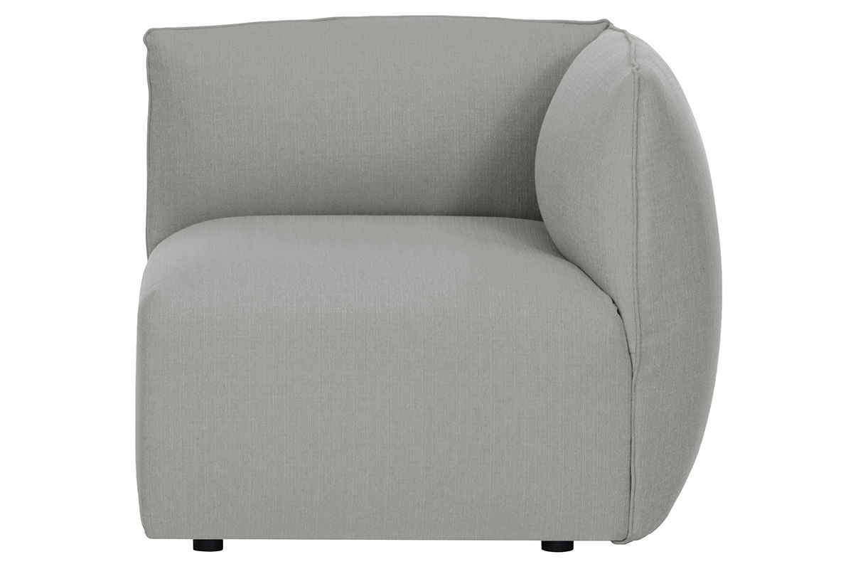 Canap� design modulable gris 2 places MODULO