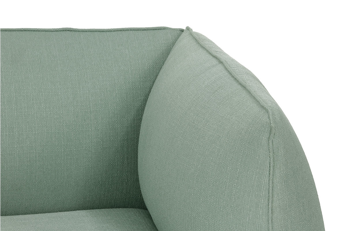 Canap� design modulable vert menthe 2 places MODULO