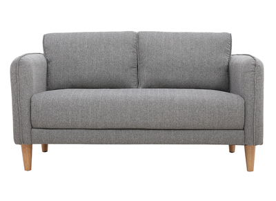 Canap&eacute; scandinave 2 places gris clair KURT - Miliboo & St&eacute;phane Plaza