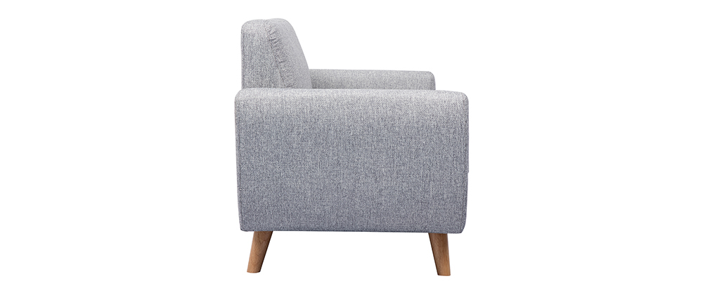 Canap� scandinave 2 places gris PURE