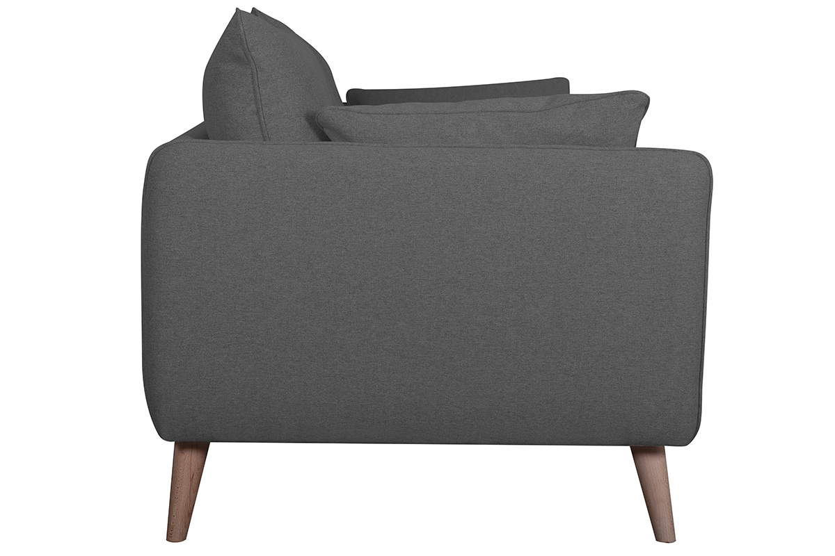 Canap� scandinave 3 places gris anthracite GUILTY