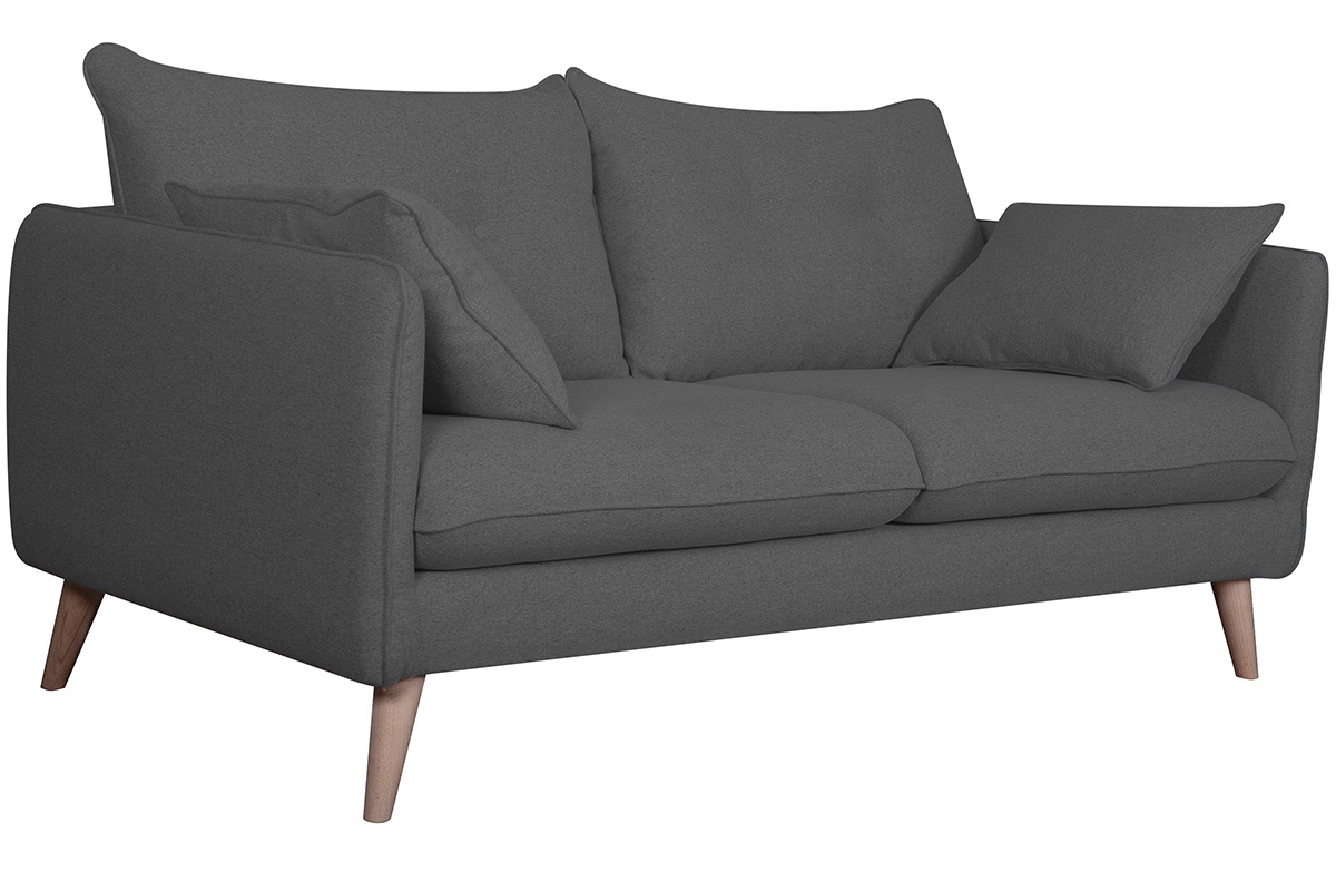 Canap� scandinave 3 places gris anthracite GUILTY